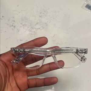 Clear ChromeHeart Glasses
